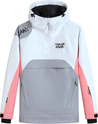 Miniatura 58 de RIUIYELE Traje de esquí para mujer, chaqueta y pantalones de snowboard para deportes al aire libre, traje de nieve con aislamiento impermeable