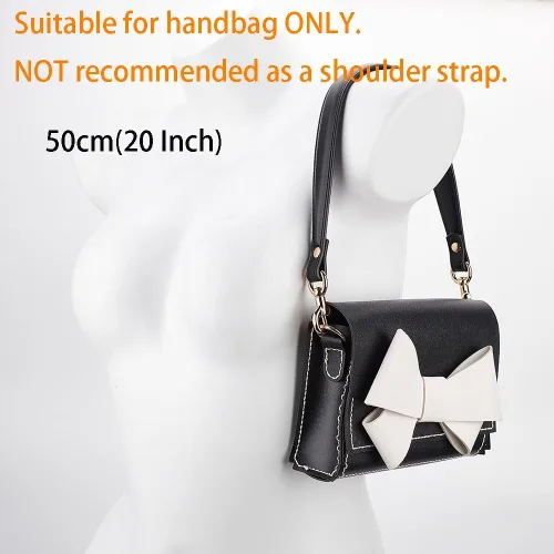 Miniatura 2 de PH PandaHall Genuine Leather Purse Strap, Handbag Strap Bag Strap with Buckle for Handbag Briefcase Wallet DIY Handbag Making