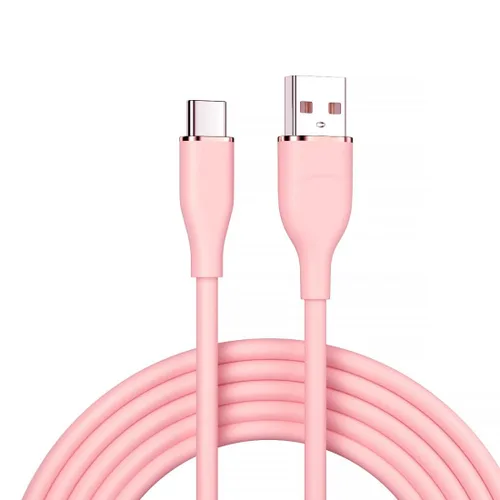 Miniatura 15 de chenyang USB A to C Silicone Cable,USB 2.0 Type C PD 15W Fast Charge Data Extension Cable Compatible with iPhone 15 Black 3.28FT/1.0M