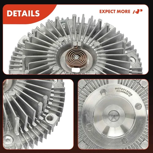 Miniatura 7 de A-Premium Embrague del ventilador de refrigeración del motor compatible con Lexus SC300 1992-2000, GS300 1993-1998 y Toyota Supra 1993-1998, L6