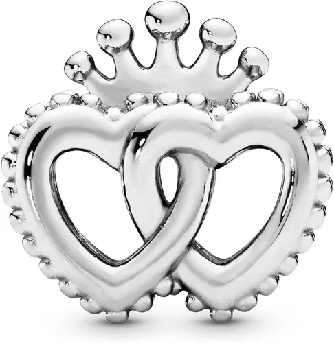 Miniatura 2 de PANDORA Jewelry United Regal Hearts - Dije de plata de ley, Metal