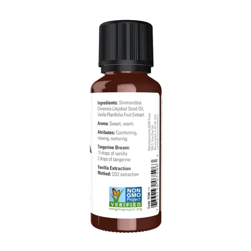 Miniatura 3 de NOW Foods Aceites esenciales, aceite de vainilla, mezcla de extracto puro de vainilla en aceite de jojoba puro, aroma dulce de aromaterapia, vegano