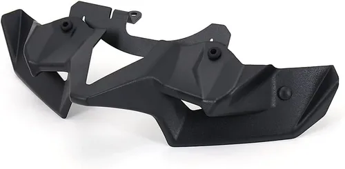 Accesorios de motocicleta Z900 2022 - 2020, rojo, negro, verde, alerón delantero desnudo, alerón aerodinámico para Kawasaki Z900 (negro)