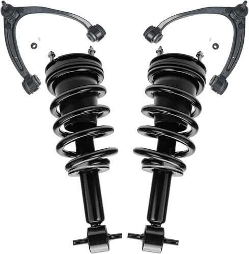 Miniatura 147 de Detroit Axle - Kit de 4 brazos de control delanteros para Ford Mustang 05-10, 2 brazos de control inferiores, 2 puntales 2005 2006 2007 2008 2009