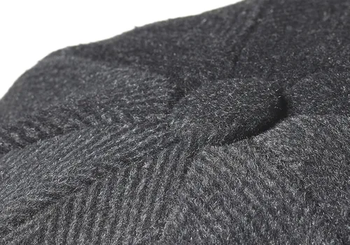 Miniatura 2 de Gorra plana para hombre, 8 piezas, estilo Newsboy, lana