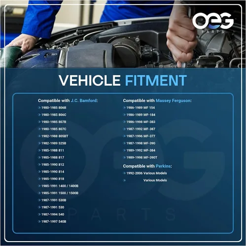 Miniatura 4 de OEG Parts Nuevo Alternador Compatible con Perkins Diesel Todos MF- 6-354 4-236 4-235 4-248 AD3-152 54022353 54022354 54022432 54022445 9-515-031