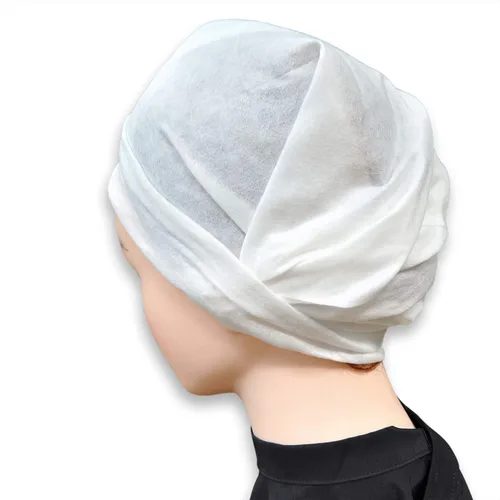 Miniatura 3 de DAVELEN Toallas desechables esenciales para el cabello para mujer, 32 x 16 pulgadas cada una, cabello súper absorbente de secado rápido para secar