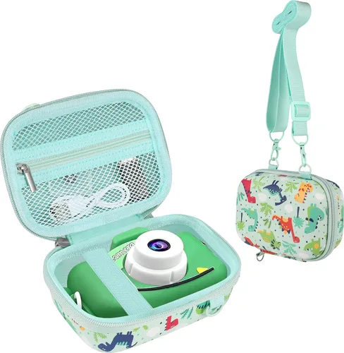 Miniatura 12 de Leayjeen Funda para cámara para niños compatible con OUTUVAS/Goopow/Mgaolo/HOOMOON/Juguetes de cámara para niños y videocámara digital para niños