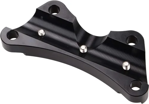 Miniatura 7 de Abrazadera de manillar de motocicleta negra Abrazadera superior de manillar de 1 pulgada para modelos Harley Touring 1997-2023