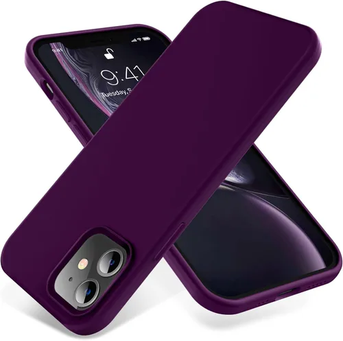 Miniatura 175 de OTOFLY Funda para iPhone 11, funda para teléfono 11, delgada, a prueba de golpes, antihuellas, forro de microfibra antiarañazos, funda protectora