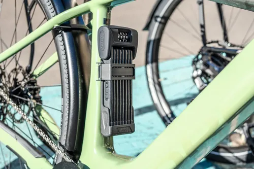 Miniatura 2 de ABUS Bordo 6000C/120 - Cerradura plegable con soporte para cerradura SH, cerradura de combinación de acero endurecido, cerradura de bicicleta