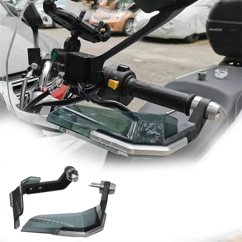 Miniatura 2 de for Benelli TRK 502 502X Leoncino 500 Motorcycle Handguard Grips Handle Shield Windshield (Color : Black 1)