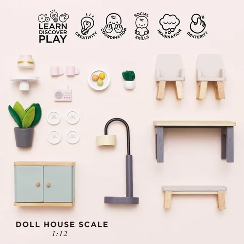 Miniatura 4 de Le Toy Van Muebles para Casa de Muñecas Daisylane Sala de Estar (ME056)