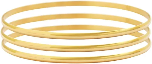 Miniatura 2 de My Daily Styles - Brazalete apilable para mujer, acero inoxidable, tres pulseras