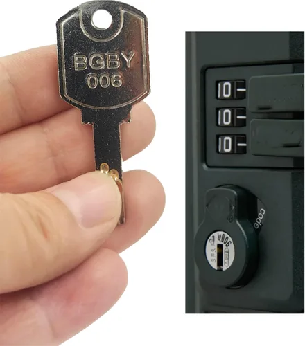 Miniatura 2 de Compatible con llave de equipaje TSA006 para Rimowa, reemplazo de llave TSA 006 para aduanas de bloqueo de equipaje RIMOWA, Plateado, cerradura