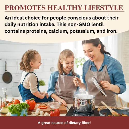 Miniatura 5 de Darsa Organics Split Urad Dal (Chilka) 2 libras - Lentejas orgánicas negras con piel - Lentejas ricas en proteínas sin OMG con certificación USDA