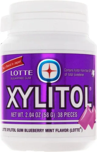 Miniatura 11 de Lotte Xylitol Blueberry Mint Gum 1.02 oz (paquete de 1)