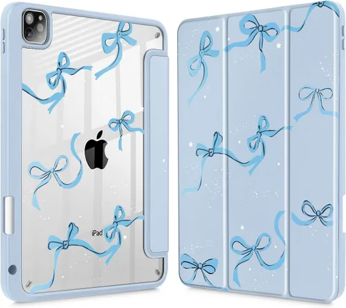 Miniatura 39 de May Chen Funda para iPad Pro de 11 pulgadas M2 de 4ª generación 2022, iPad Pro 11 de 3ª/2ª/1ª generación, Funda con cubierta trasera transparente a