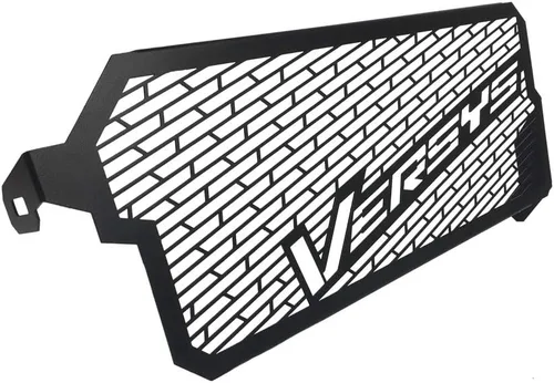 Miniatura 3 de Piezas de motocicleta para KLE650 VERSYS 650 Versys650 2015 2016 2017 2018 2019 2020 2021 Protector de radiador Protector de parrilla (negro)