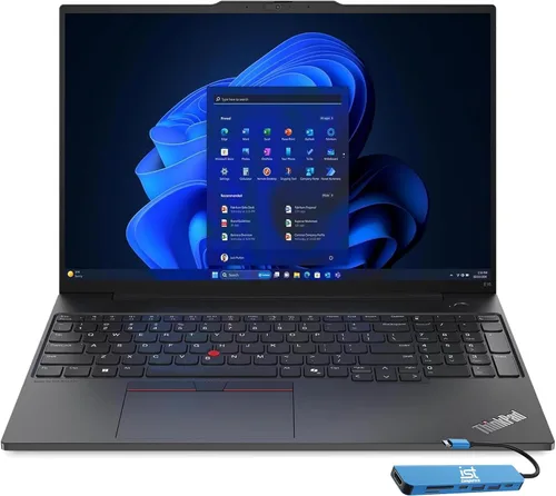 Miniatura 10 de Lenovo ThinkPad E16 Gen 1 21JN003YUS - Computadora portátil de 16 pulgadas - WUXGA - 1920 x 1200 - Intel Core i5 13ª generación i5-1335U Deca-core
