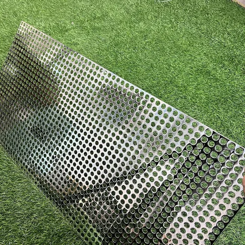 Miniatura 7 de Hojas de metal perforadas - Hoja de acero inoxidable perforada - Lámina de metal con agujeros - 20GA 0.4 Pulgadas de agujero 19.3 Pulgadas X 19.3