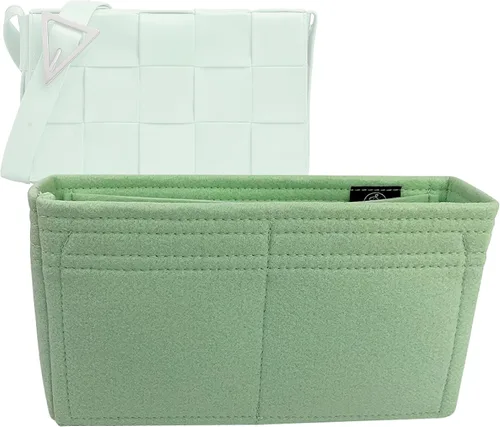 Zoomoni Organizador de bolsas prémium para casete Bottega Veneta (hecho a mano20 opciones de color) organizador de bolso, forro, inserto, moldeador