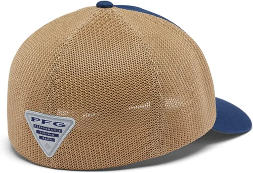 Miniatura 603 de Columbia - Gorra de malla con bandera con árboles unisex para adultos, corona alta