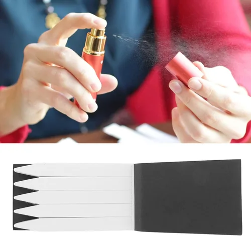 Miniatura 8 de TOPINCN 100pcs Perfume Test Strips, Disposable White Perfume Paper Strips for Essential Oils and Fragrances Testing, with Thickened Lightweight