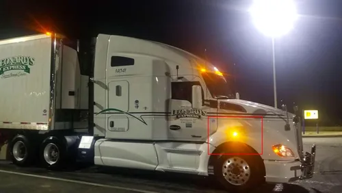 Miniatura 8 de Xotic Tech - Lámparas LED de señal de marcador lateral con lente transparente, compatible con Kenworth T680 T700 T880 Peterbilt 567, ámbar 3-SMD