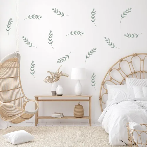 Miniatura 15 de Calcomanías de pared de cactus - Juego de 12 calcomanías de vinilo de 8 pulgadas para pared para guardería, dormitorio, cocina, aula, decoración