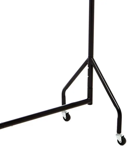 Miniatura 6 de Amazon Basics Perchero enrollable resistente, para ropa colgante, organizador y almacenamiento, 1,21 x 1,52 m - Negro