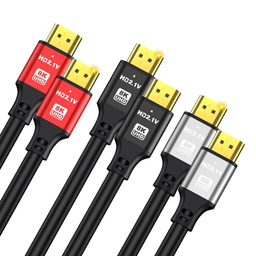 Miniatura 12 de Cable HDMI 4K de 100 pies, cable HDMI 2.0 de alta velocidad de 18 Gbps, Ultra HD, retorno de audio Ethernet, video 1080p, 3D, Arc, HDR, compatible