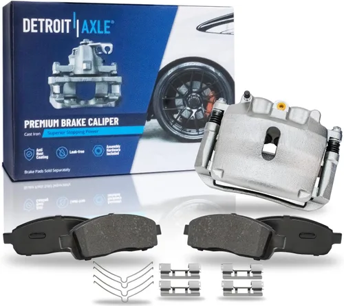 Miniatura 140 de Detroit Axle - Pastillas de freno traseras para Mercedes-Benz C230 C240 C280 C320 C350 CLK320 CLK350 CLK430 E300 E320 E420 E430 SLK350, pastillas