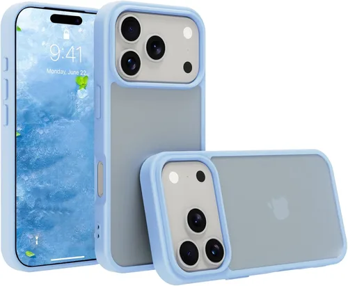 Miniatura 19 de Funda Translúcida Mate para iPhone 11, [Protección contra Caídas de Grado Militar de 10 Pies] Parachoques Protector Delgado Duradero Resistente a