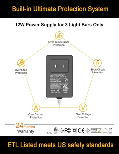 Miniatura 6 de Iluminación LED para debajo del gabinete, luz táctil para gabinete, cable ajustable integrado, sin cables desordenados, 3 paneles de luces