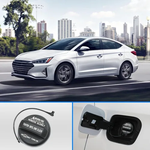 Miniatura 3 de 31010-3L600 Tapón de Gasolina Tapón de Combustible para 2004-2021 Hyundai Accent Azera Elantra Coupe GT Entourage Equus Genesis Coupe Santa Fe