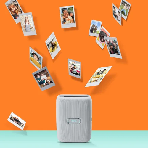 Miniatura 3 de Fujifilm instax Mini Link - Impresora para smartphone, color blanco ceniza