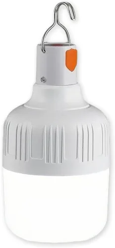 Luz LED para camping, 800 lúmenes, alimentada por baterías recargables, luces colgantes portátiles blancas, impermeables