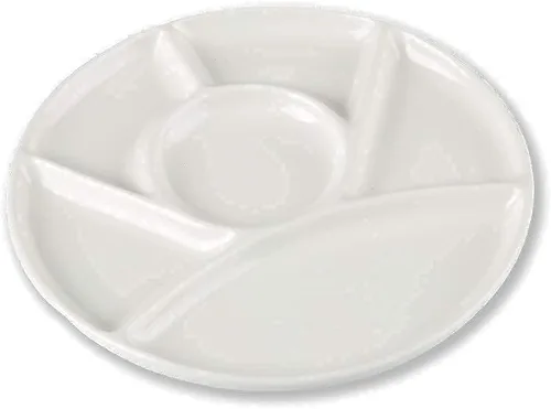 Miniatura 4 de Paleta de pintura para artistas de cerámica, bandeja, paleta, bandeja de mezcla de porcelana fácil de limpiar para pintura de gouache de acuarela, 6