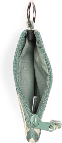 Miniatura 33 de KAVU Stirling Cartera delgada de lona de algodón con cremallera de doble cara
