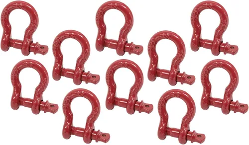 Miniatura 27 de Mytee Products - Grillete de anclaje forjado de 5/8" de acero al carbono con tornillo de aleación, 3.25 toneladas (6,500 libras) de capacidad de 20