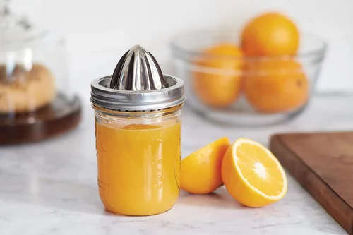Miniatura 2 de Jarware Tapa del exprimidor de cítricos para tarros de masón de boca ancha, Juicer del acero inoxidable