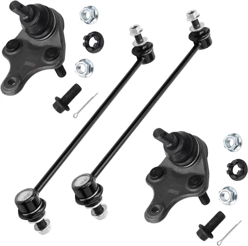 Miniatura 91 de Detroit Axle – Kit de suspensión delantera para Hyundai 2013-2018 Santa Fe 2 enlaces de barra de estabilizador 4 varillas de amarre interiores