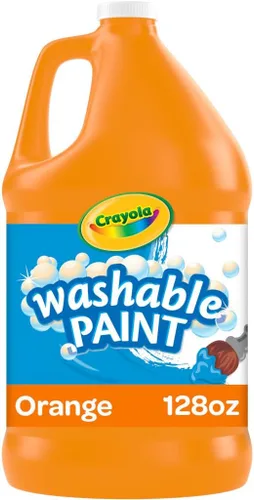Crayola Pintura lavable número 54-2128-053, GL, Anaranjado