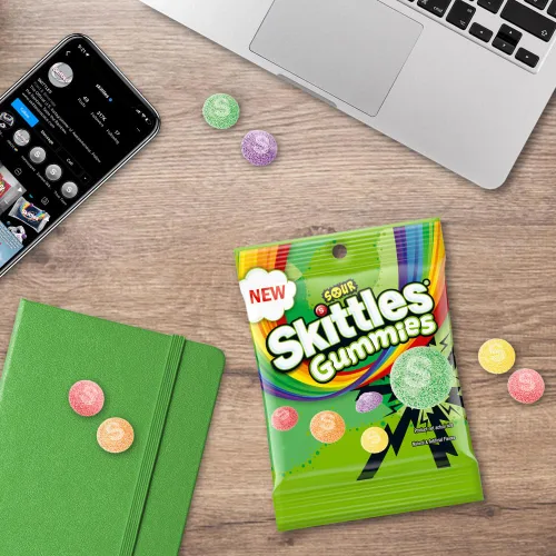 Miniatura 8 de Skittles - Bolsa de gomitas de caramelo, original, 5.8 onzas