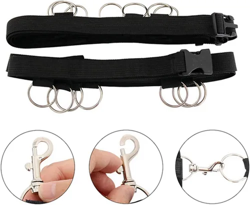 Miniatura 6 de Kit de cama para parejas, correas de cama para adultos, colchón, lazos sexuales para tobillos y muñecas, cuerdas de sujeción de cama King y cordones