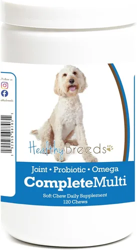 Miniatura 50 de Healthy Breeds Boxer todo en uno multivitamínico suave masticable 120