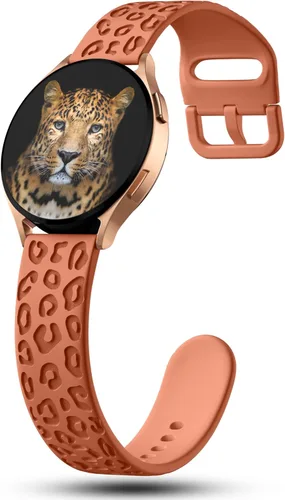 Miniatura 3 de Paquete de 6 correas grabadas compatibles con Samsung Galaxy Watch 5 Band/Galaxy Watch 4 Bands/Galaxy Watch 3 Bands/Active 2 Watch Bands, correa