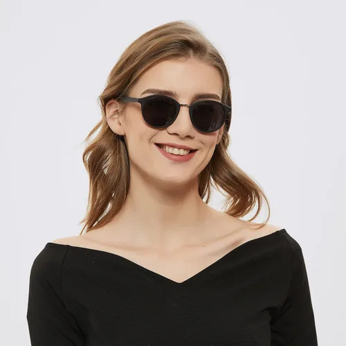 Miniatura 2 de ZENOTTIC Gafas de sol de lectura bifocales, redondas, clásicas, con protección UV, lentes de lectura al aire libre para hombres y mujeres