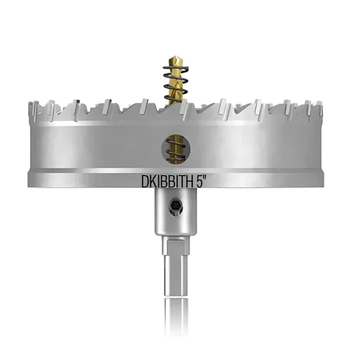 Miniatura 12 de TCT Juego de sierra perforadora, 2 paquetes de cortadores de agujeros con punta de carburo de tungsteno de 1-3/4" (45mm) resistentes para acero